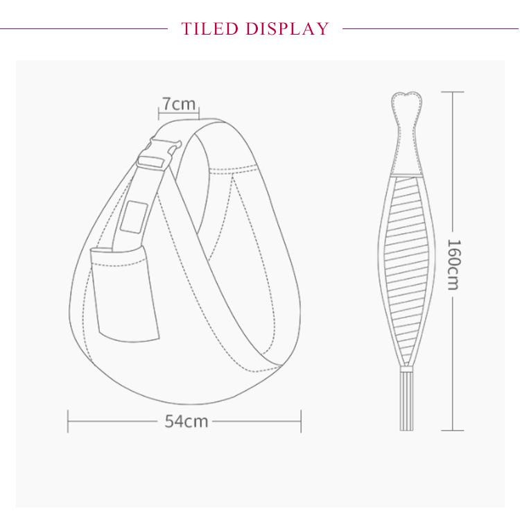 ベビースリング 抱っこ紐 新生児 赤ちゃん 授乳用 片手抱っこ 軽量 パパママ兼用 ベビーキャリー【送料無料】横抱き 調整可能 収納 多機能 スリング｜d8k7af93｜13