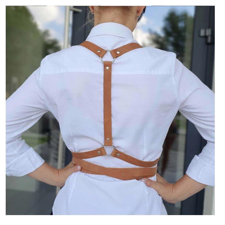 ハーネス ベルト サスペンダー ゴスロリ 重ね着 ボディーハーネス