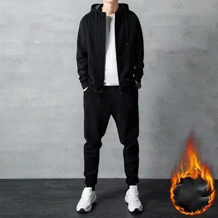 裏起毛パーカー 上下セット スウェットパンツ メンズ 裏ボア 極暖