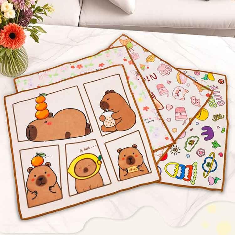 くっつくクロス 猫 くつっくタオル くっつくろす ぺたぺたクロス 包む