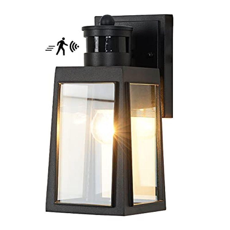 Geyundz 屋外照明 玄関灯 人感センサー おしゃれ 屋外 ポーチライト 防雨型ip65 外灯 夜間自動点灯 住宅設備 玄関屋外照明器具 電球交換ok Daストア おしゃれ 口金 日本製即発送