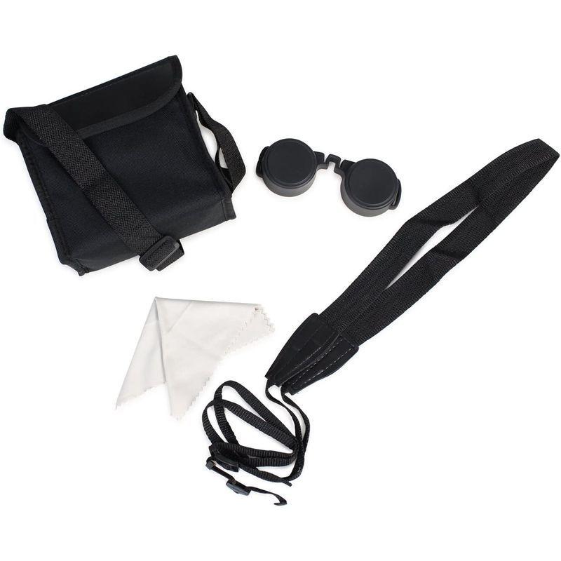 MIZAR 双眼鏡 5倍 25mm 口径 ダハプリズム式 広視界 ブラック SW-550 5倍 双眼鏡 25mm 口径 ダハプリズム式 広視界 ブラック SW