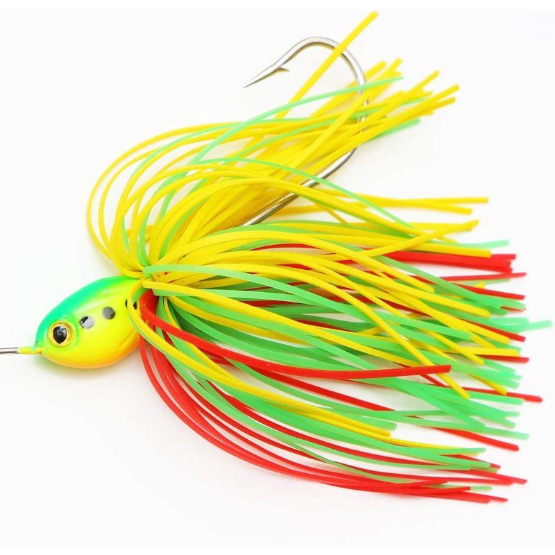 スピナーベイト セット 5本入り 16ｇ バス ギル などに 複数カラーでいろいろ試せる 全５色 ルアー Daストア 通販 Yahoo ショッピング