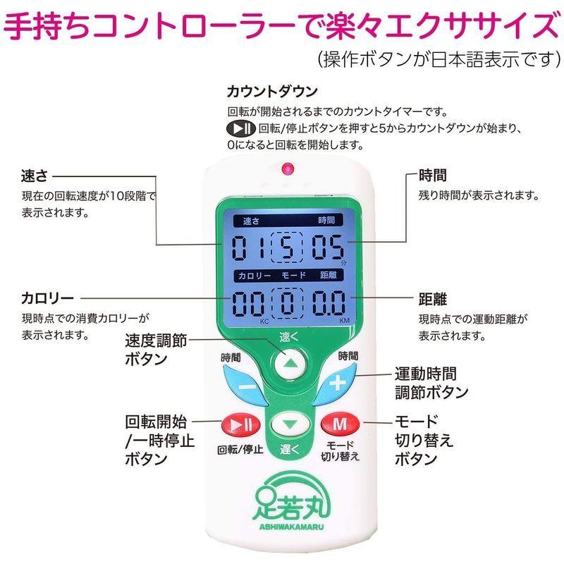 ブランディングジャパン 電動サイクルマシン 足若丸 ASM-01 ホワイト 電動サイクルマシン 足若丸 ASM ホワイト