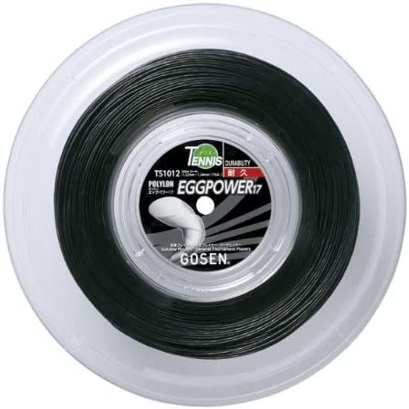 ゴーセン エッグパワー17 200M ロール ブラック(EGGPOWER 17) TS1012BK エッグパワー17 200M ロール ブラック EGGPOWER TS1012BK