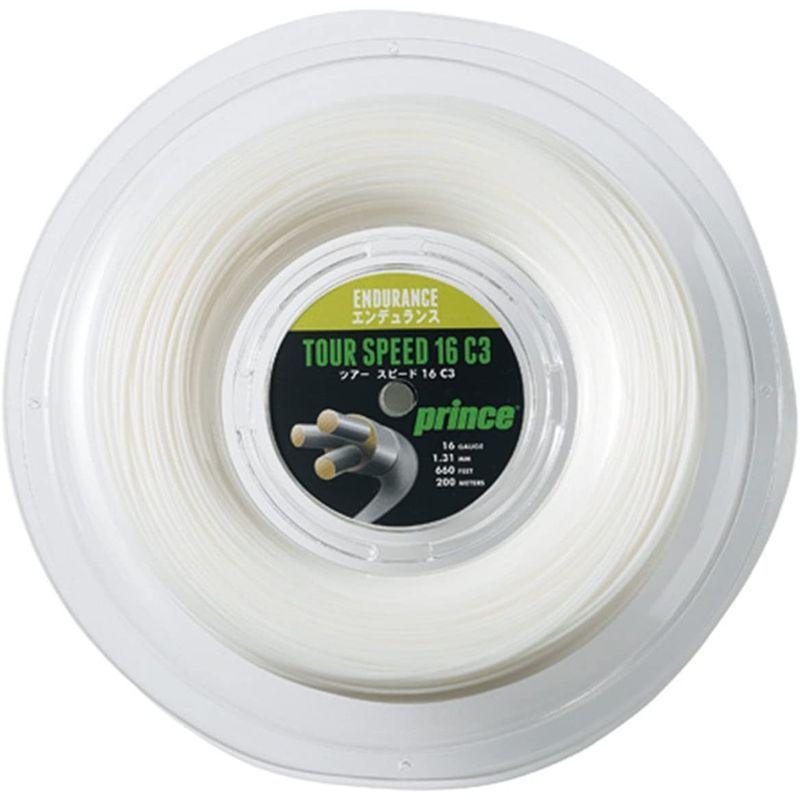 Prince(プリンス) テニス ストリングス ツアースピード 16ゲージ 200mリール ホワイト 7JJ008 プリンス テニス ストリングス ツアースピード 16ゲージ 200mリール ホワイト 7JJ008