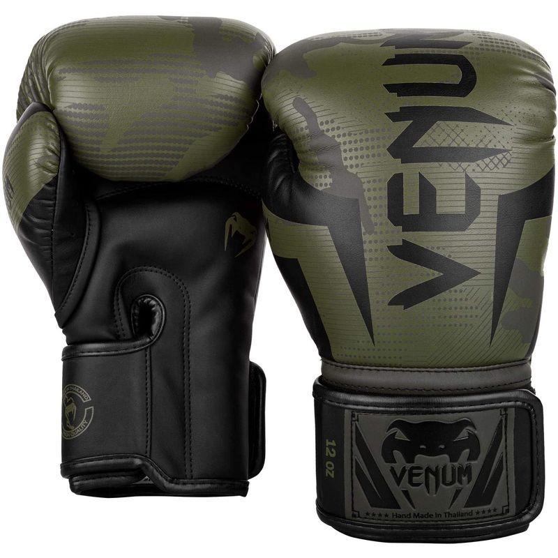 品質のいいVENUM エリート ボクシング Boxing VENUM-1392-534 グローブ カーキ カモ Elite Gloves (8oz)  グローブ