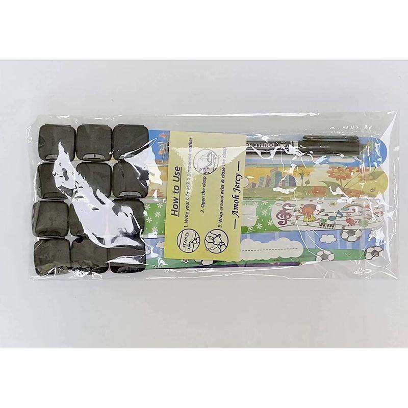 最大 Offクーポン 川辺堂テラス迷子用バンド 12枚セット 迷子札 Pvc 子供 リストバンド 新生児 Id バンド ブレスレット Idの緊急連絡先リンクセーフティブレスレ Digitalyouthnetwork Org