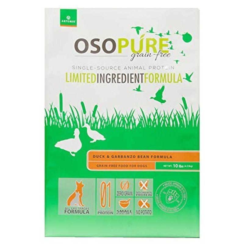 アーテミス (Artemis) オソピュア グレインフリー ダック＆ガルバンゾー 4.5kg(9117円)
