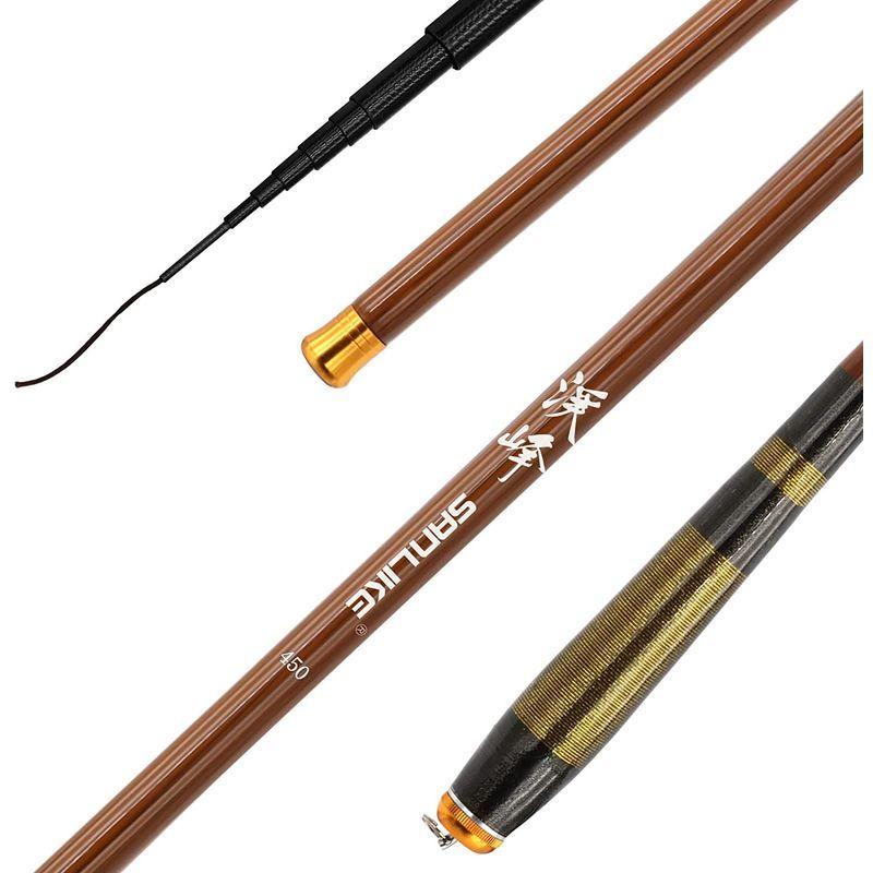 限定特価 サンライク Sanlike 渓流竿 4 5 カーボン 延べ竿 コンパクト 超硬調 先調子 超軽量 渓流釣り 初心者 1 8m 2 4m 3m その他ロッド 釣り竿 Www We Job Com