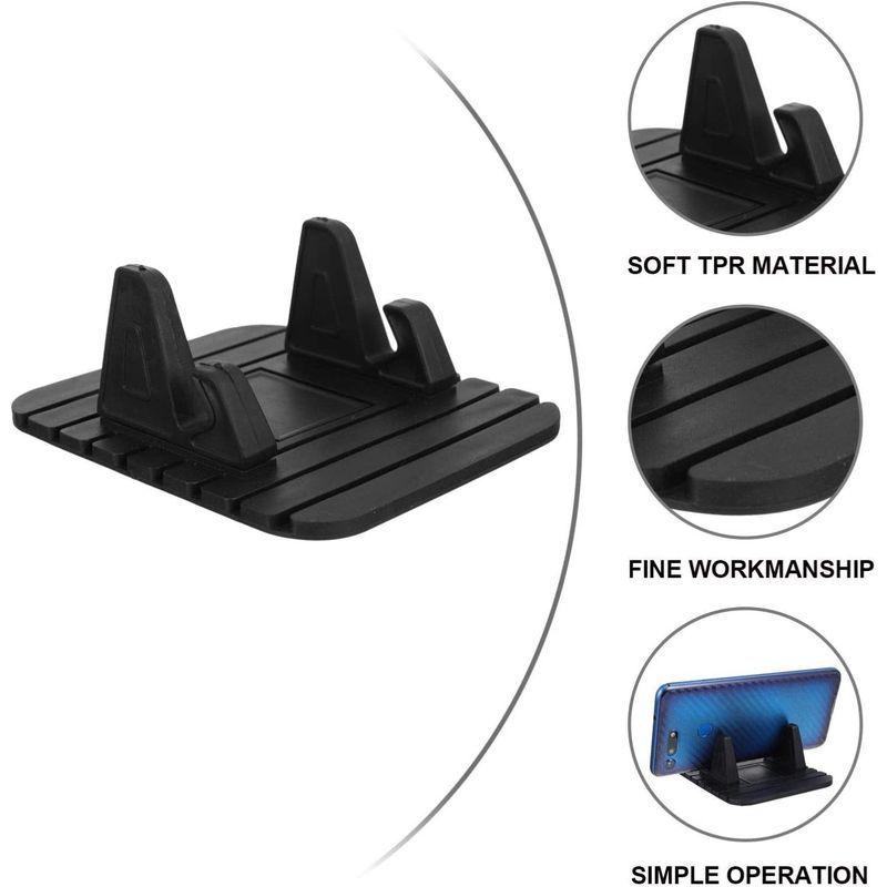 Vorcool スマホホルダー 車 卓上 ダッシュボード Tprシリコン 滑り止め 1 固定 洗える 全機種対応 2個セット Cjsnmopkx9 固定電話機 Valleymill Com