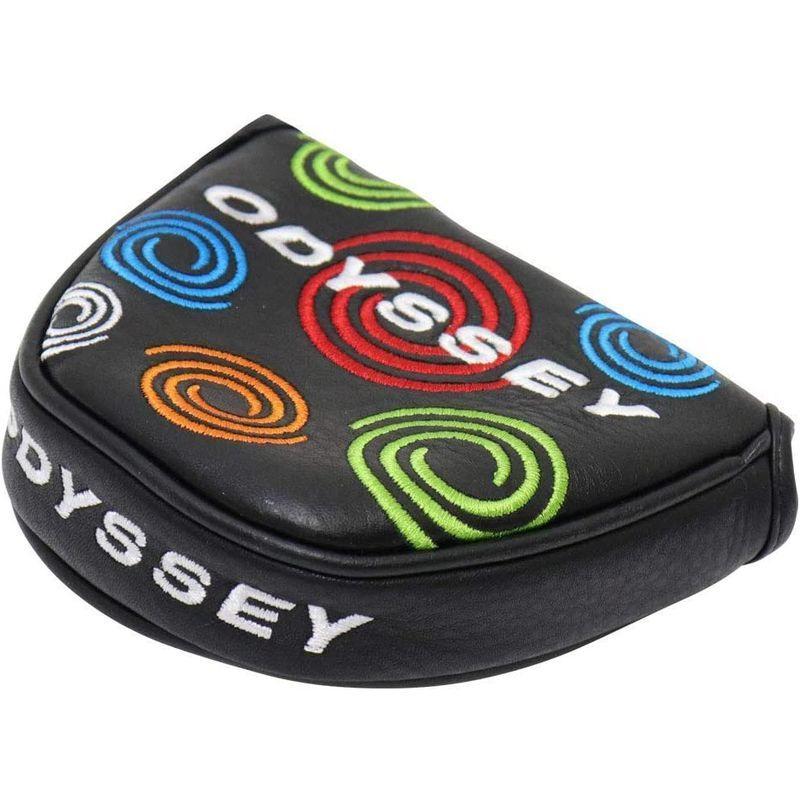 ODYSSEY （オデッセイ） TOUR SUPER SWIRL BLACK 限定 マレット パターカバー 5517201 本革 オデッセイ TOUR SUPER SWIRL BLACK 限定 マレット パターカバー 本革