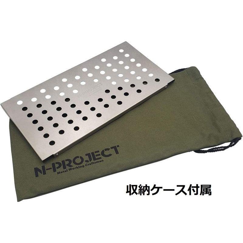 N-project フルチタンテーブル 超軽量 折畳式でコンパクト 登山 ソロキャンプ FULL TITANIUM TABLE project フルチタンテーブル 超軽量 折畳式でコンパクト 登山 ソロキャンプ FULL TITANIUM TABLE サイズ