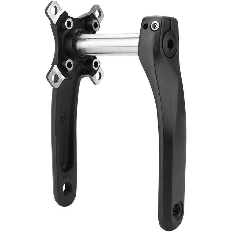 104mm BCD 自転車クランクアーム マウンテンバイク 10スピード用 耐久性 互換性 アルミニウム合金製 抗変形 バイクアクセ フレーム、パーツ ケーシーエヌシー(KCNC) 自転車 軽量 CNCクランクボルト シマノ レフトアームヨウ M20 ゴールド