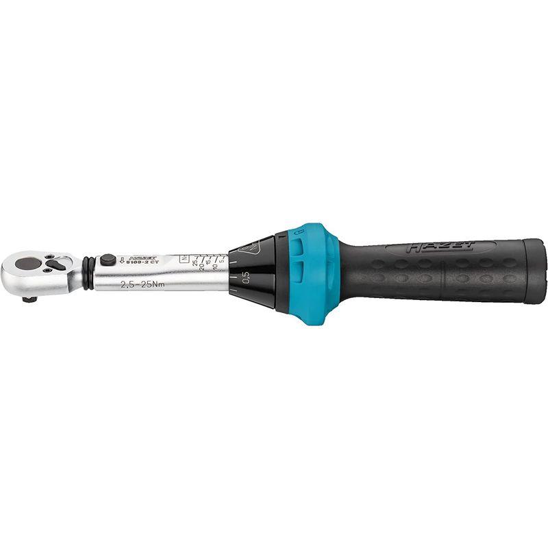 HAZET(ハゼット) プレセット型トルクレンチ 5108-2CT ハゼット プレセット型トルクレンチ 2CT mm