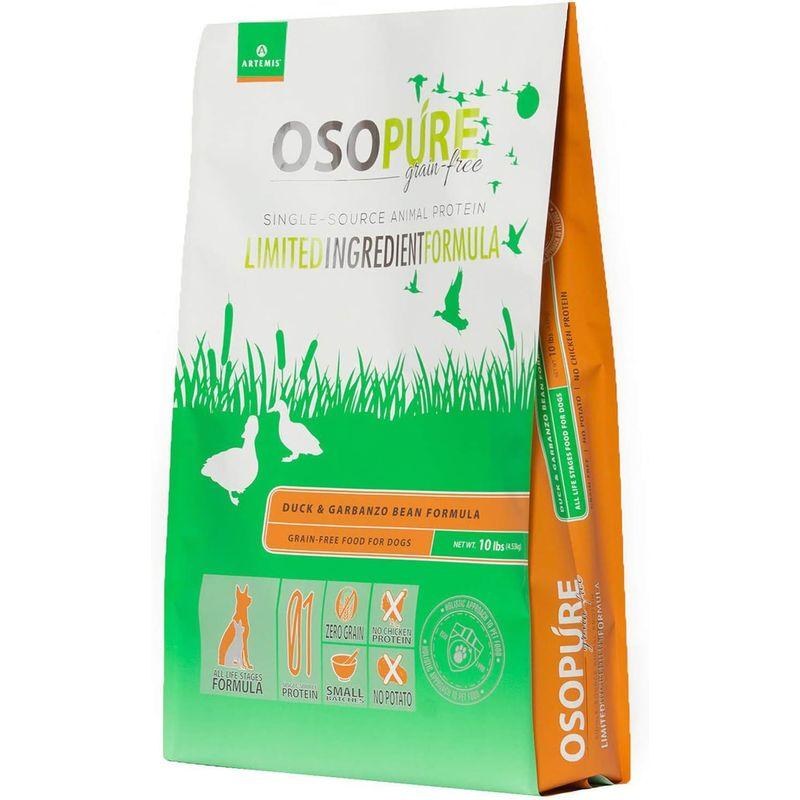 アーテミス (Artemis) オソピュア グレインフリー ダック＆ガルバンゾー 4.5kg 5kg アーテミス Artemis オソピュア グレインフリー ダック＆ガルバンゾー