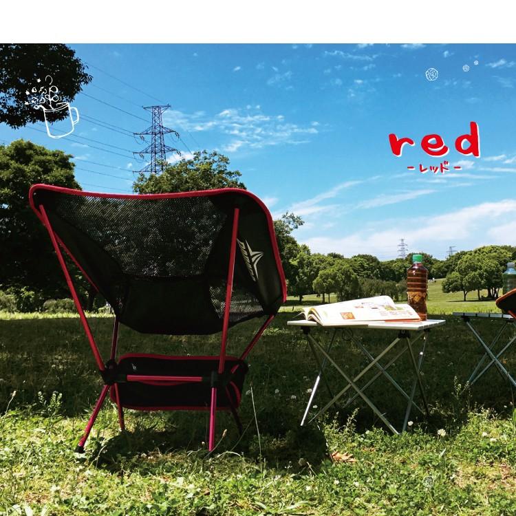 ADVA スポーツチーム 折りたたみチェア 黒/赤 ADVA スポーツチーム