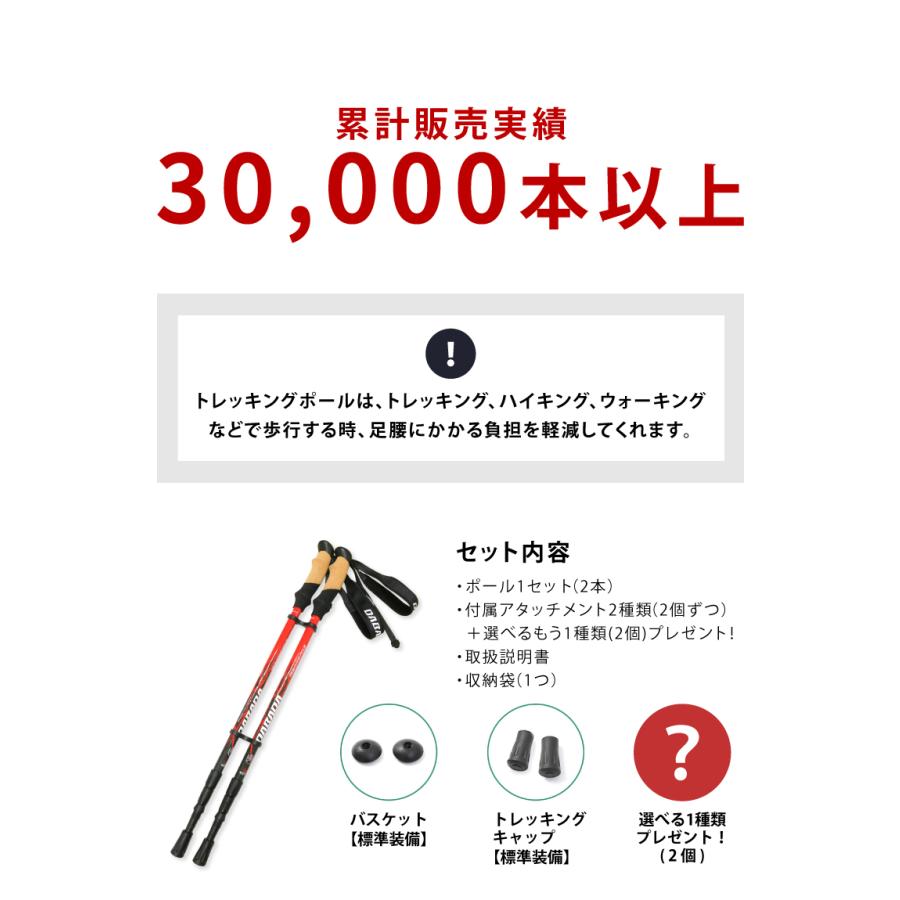 DABADA（ダバダ） トレッキングポール 最長125cm 超軽量カーボン製