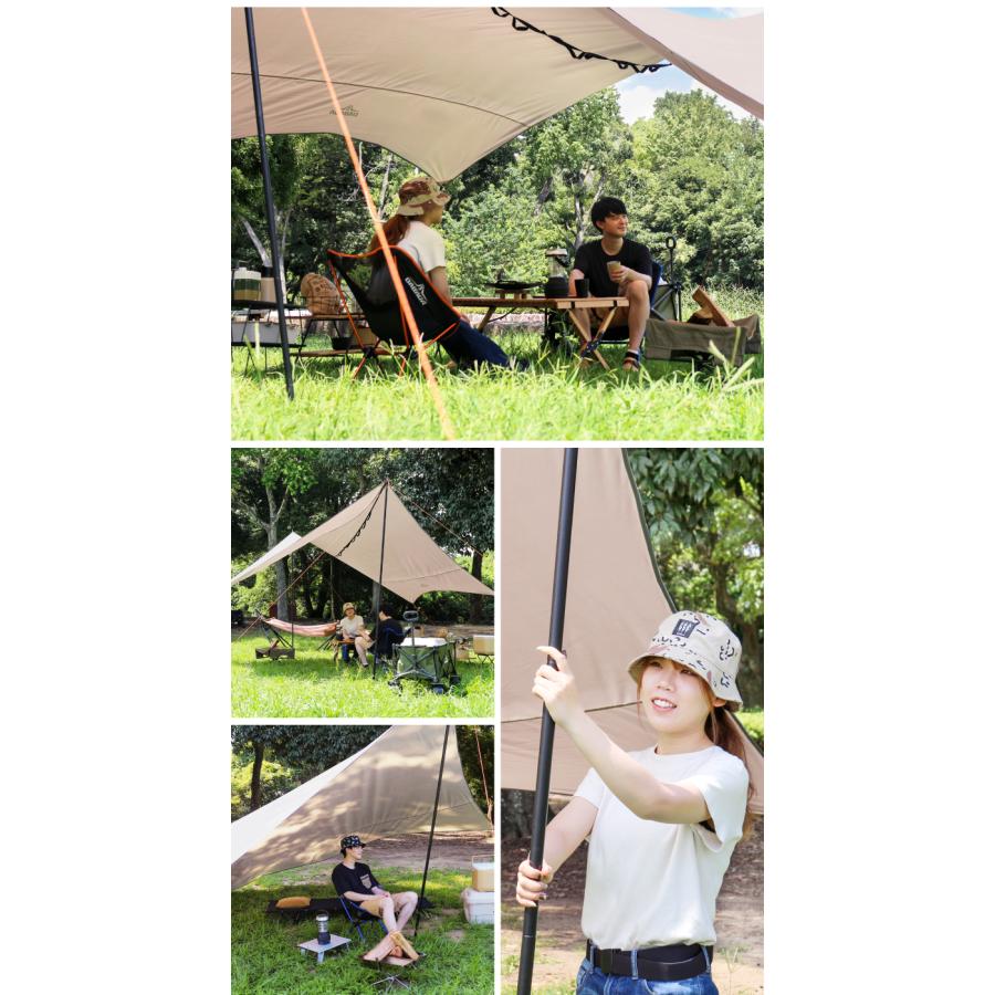 ベージュ シェードタープ 耐水性素材 ノルディスク タープ ベージュ | タープ・シェード本体