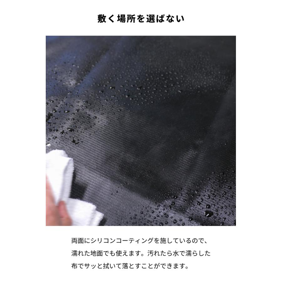 焚き火シート 焚き火台シート 90.5cm×60cm 固定ハトメ付 ガラス繊維 耐熱シート 耐火 スパッタシート 溶接 焚き火台 防火シート | DABADA | 05