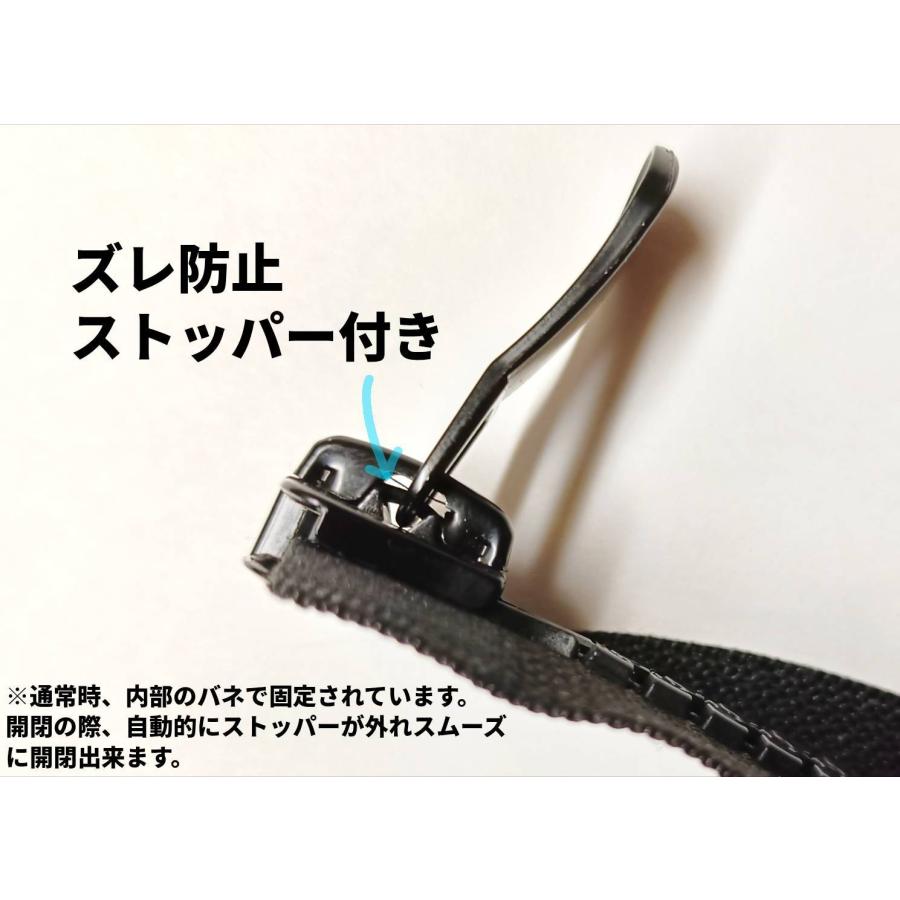 10番 両開きビスロンファスナー 65cm ブラック【メール便10枚まで