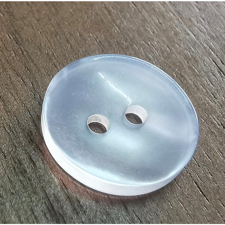 業務用 プラスチックボタン(白) 12mm 50個入 (シャツ・ブラウス向