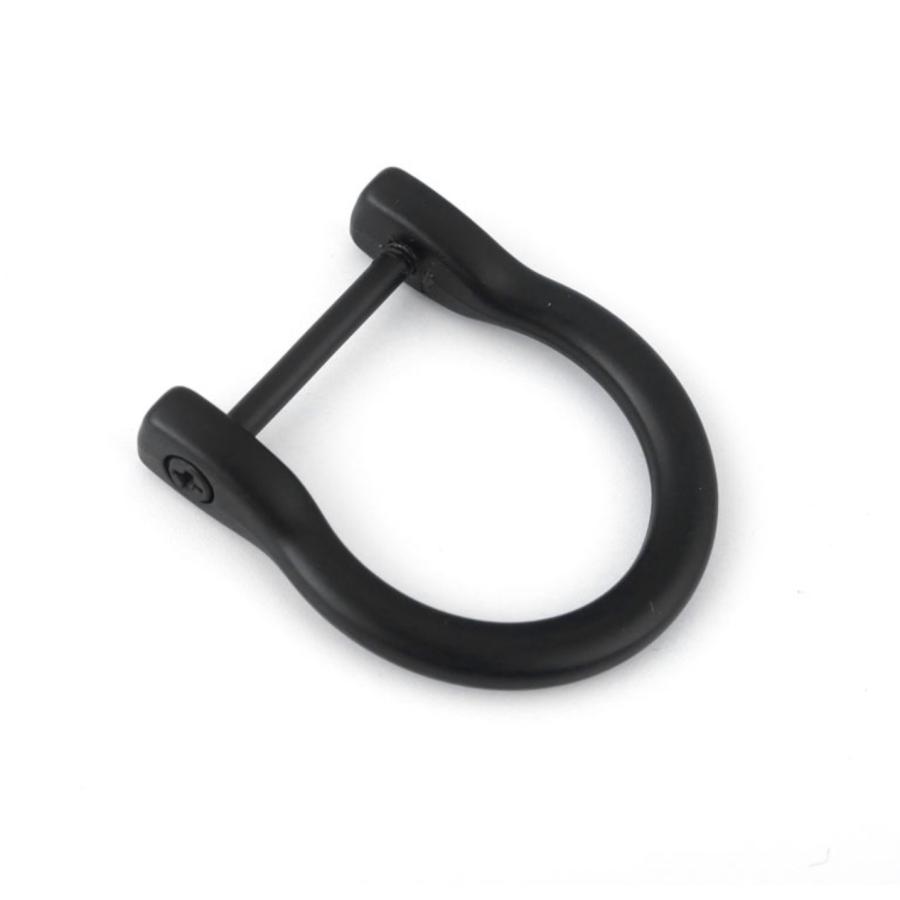 取り外ができるネジ式 Dカン　Mサイズ　 アンティーク レザー 接続 金具  持ち手 バッグ ハンドル パーツ ベルト 革 カスタム レザークラフト　 |  | 04