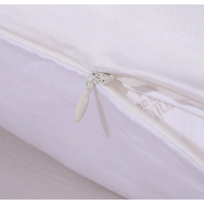 19匁絹綿枕ケース　ピローケース　表地：シルク100％&裏地：ダブルガーゼ綿100％　45X65cm |  | 08