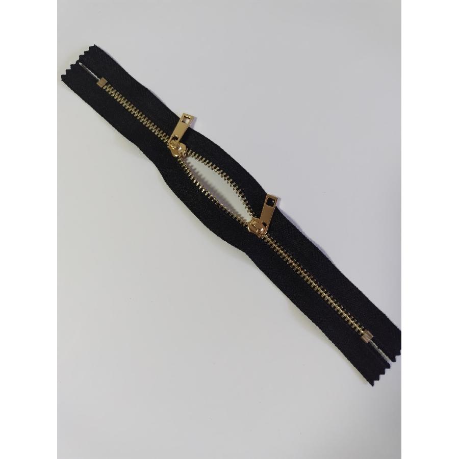 3番　両開き金属ファスナー　20cm　手芸 手芸用品 手作り ハンドメイド クラフト用品 |  | 01