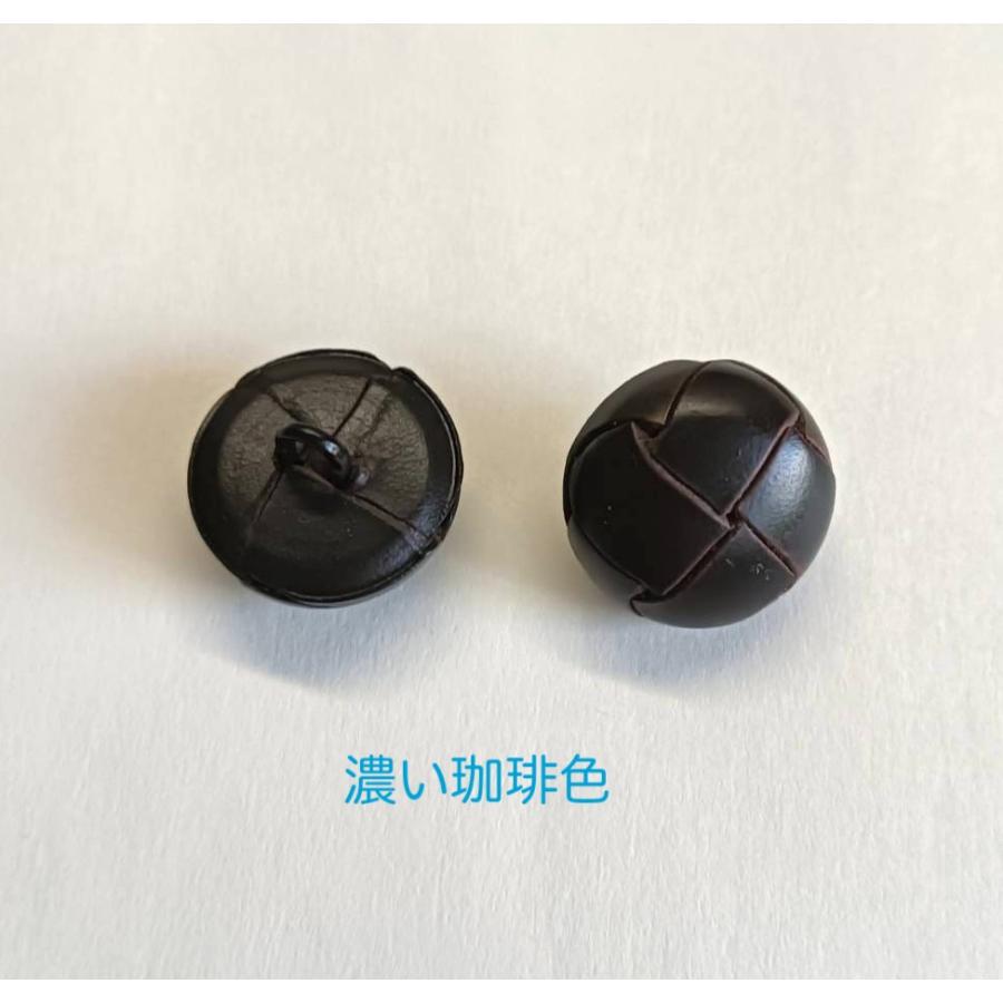 本革ボタン20mm丸型 : 梅工房 - 通販 - Yahoo!ショッピング