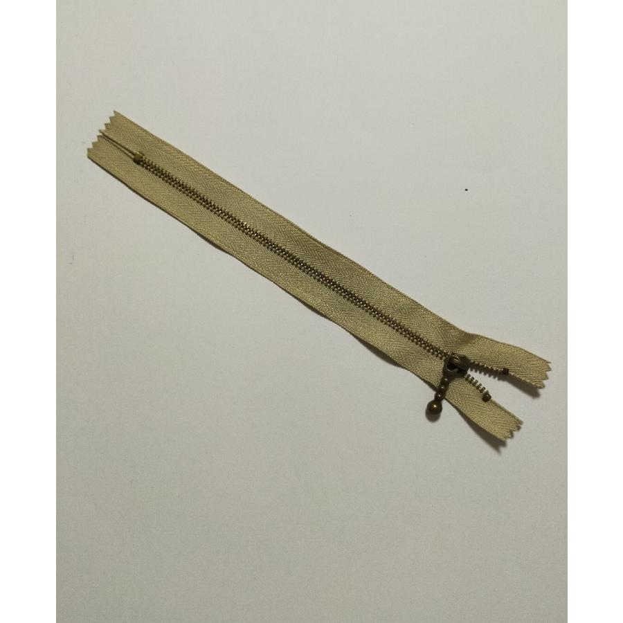 金属ファスナー　玉付きスライダー　止め　20cm  手芸用品 手作り「メール便OK」 |  | 12