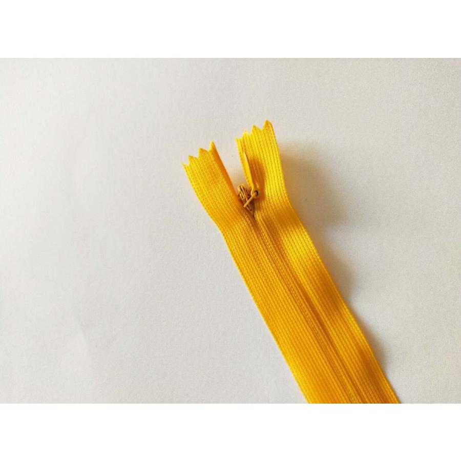 コイルファスナー  フラットニット 止め  コンシールファスナー　25cm【メール便100枚まで】　 |  | 05