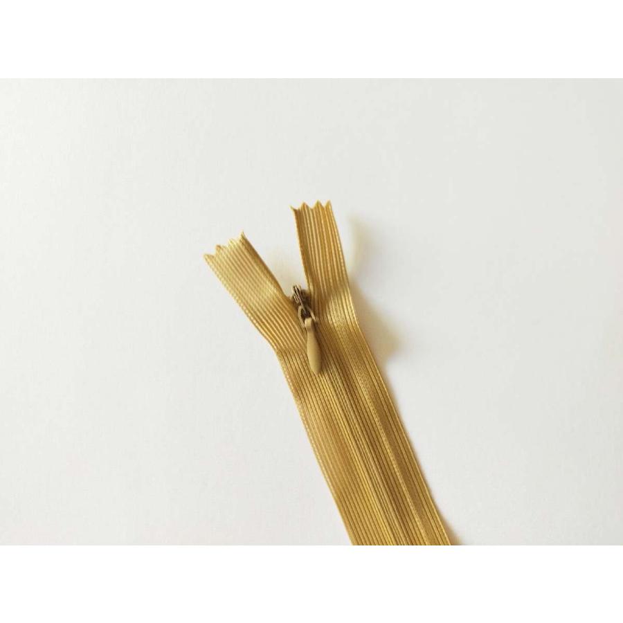 コイルファスナー  フラットニット 止め  コンシールファスナー　25cm【メール便100枚まで】　 |  | 08