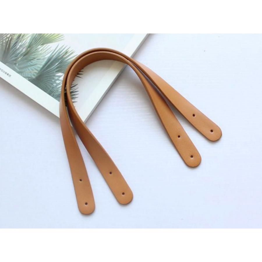 バッグ 持ち手 レザーハンドル カシメ付き バッグ用  約1.7cm×35cm　 『メール便OK』 |  | 01