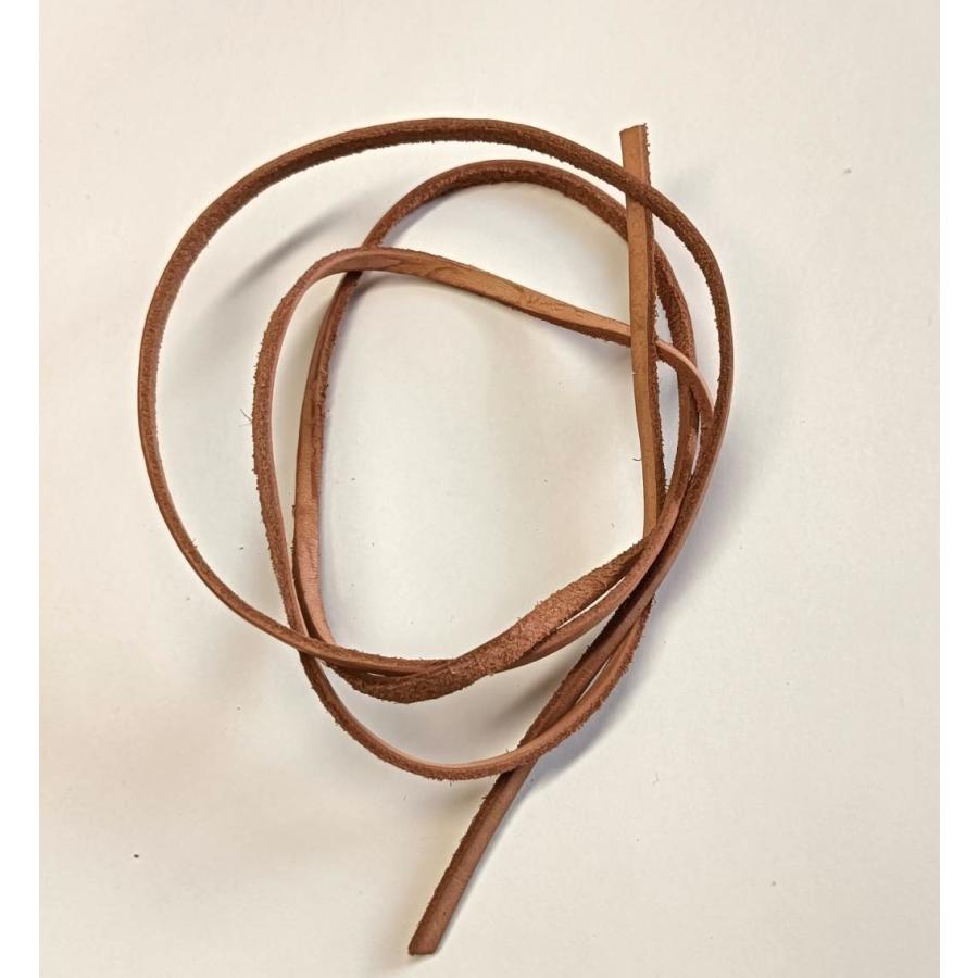 革ひも　幅3mm　 本革　牛革ひも　80cｍ　レザーコート |  | 02