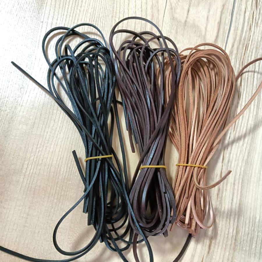 革ひも　幅3mm　 本革　牛革ひも　80cｍ　レザーコート |  | 01
