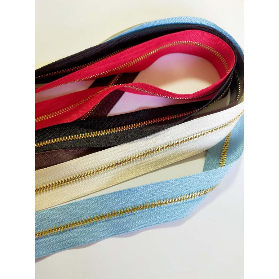 3番　両開き金属ファスナー　45cm 手芸 手芸用品 手作り ハンドメイド クラフト用品 「メール便20本まで」 |  | 09