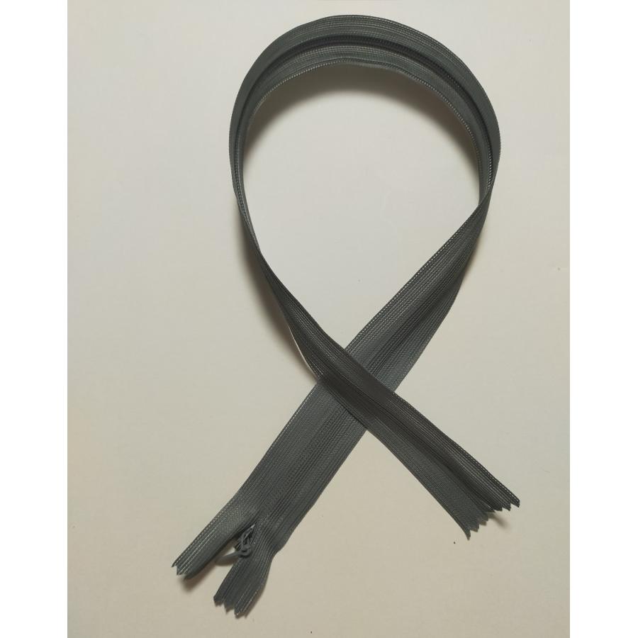 45cmコイルファスナー  フラットニット 止め  コンシールファスナー　20色【メール便100枚まで】　 |  | 07