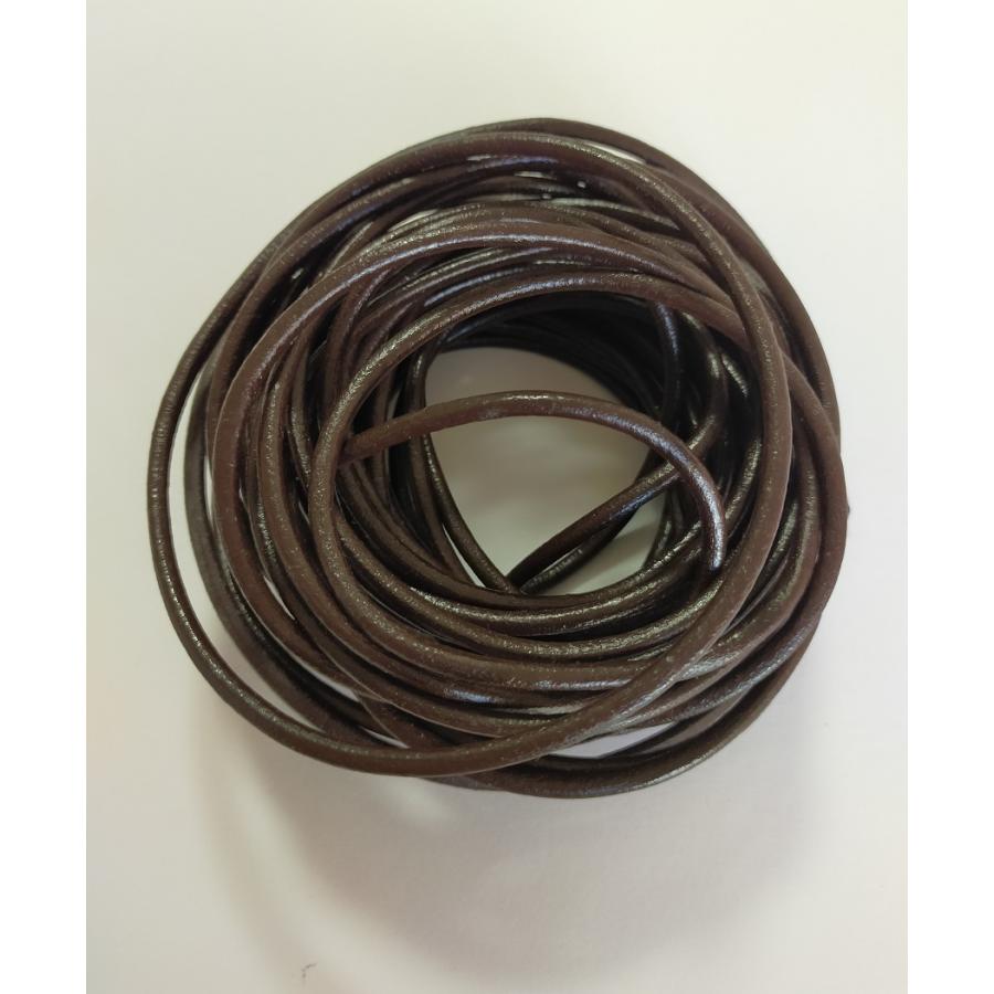 革ひも　4mm 本革　牛革ひも　1ｍ単位カット売り　レザーコート　【メール便OK】 |  | 02