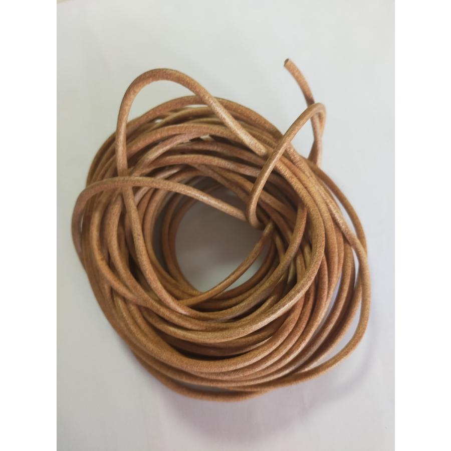 革ひも　4mm 本革　牛革ひも　1ｍ単位カット売り　レザーコート　【メール便OK】 |  | 01