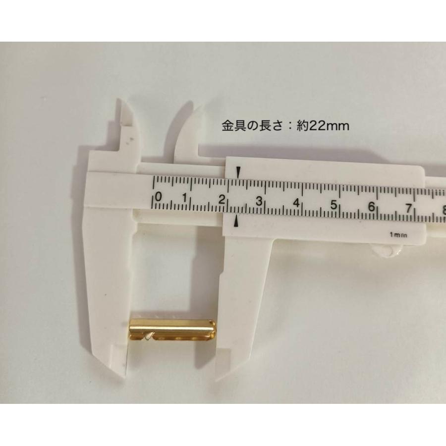 紐止め金具 挟みタイプ 業務向け50個入り コードエンド ループエンド