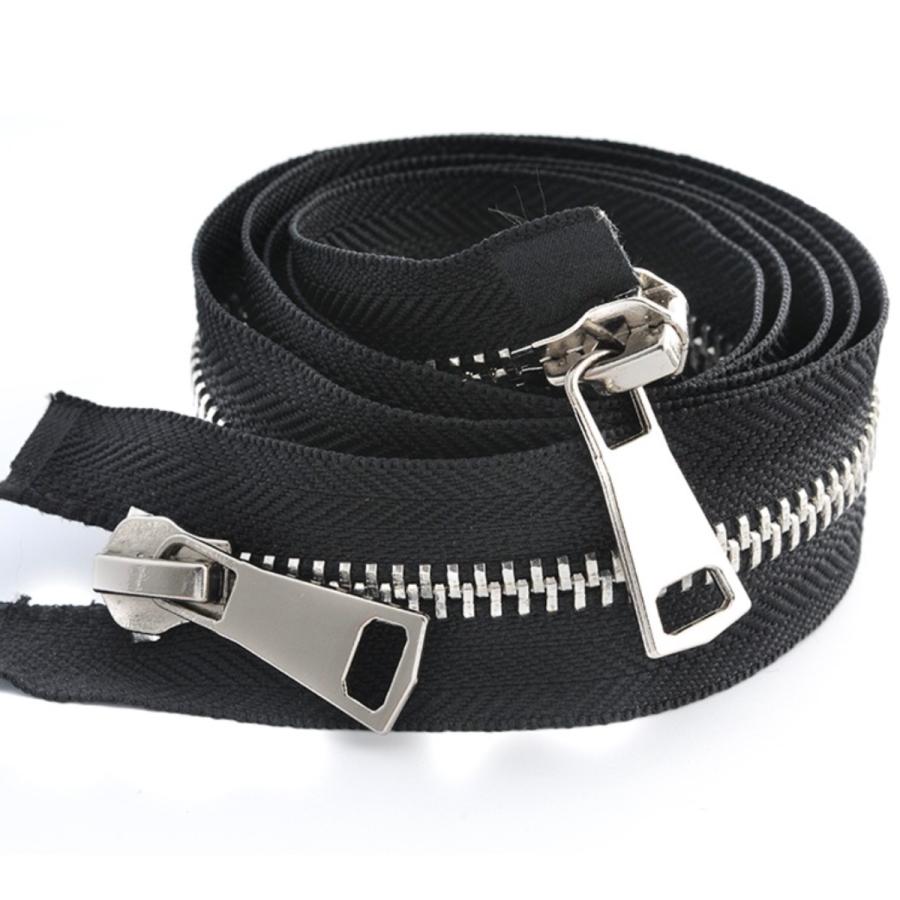 5番　逆両開きタイプ金属ファスナー  120cm 14Colors【メール便10枚まで】 |  | 14