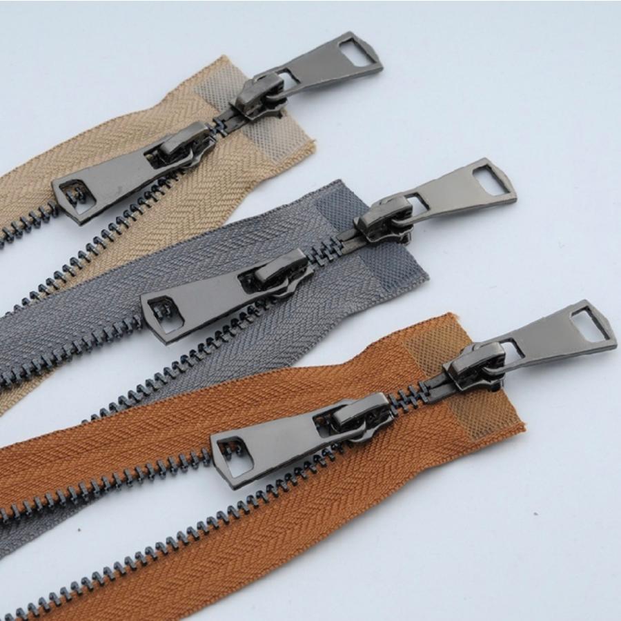 5番　逆両開きタイプ金属ファスナー  120cm 14Colors【メール便10枚まで】 |  | 18
