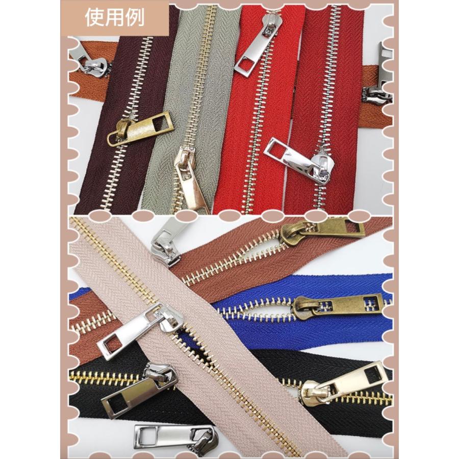5番金属ファスナー専用スライダー 手芸 手芸用品 手作り