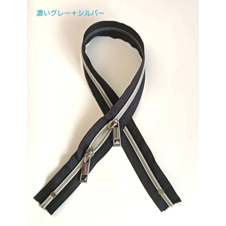 5番 両開きコイルファスナー 70cm 手芸 手芸用品 手作り ハンドメイド