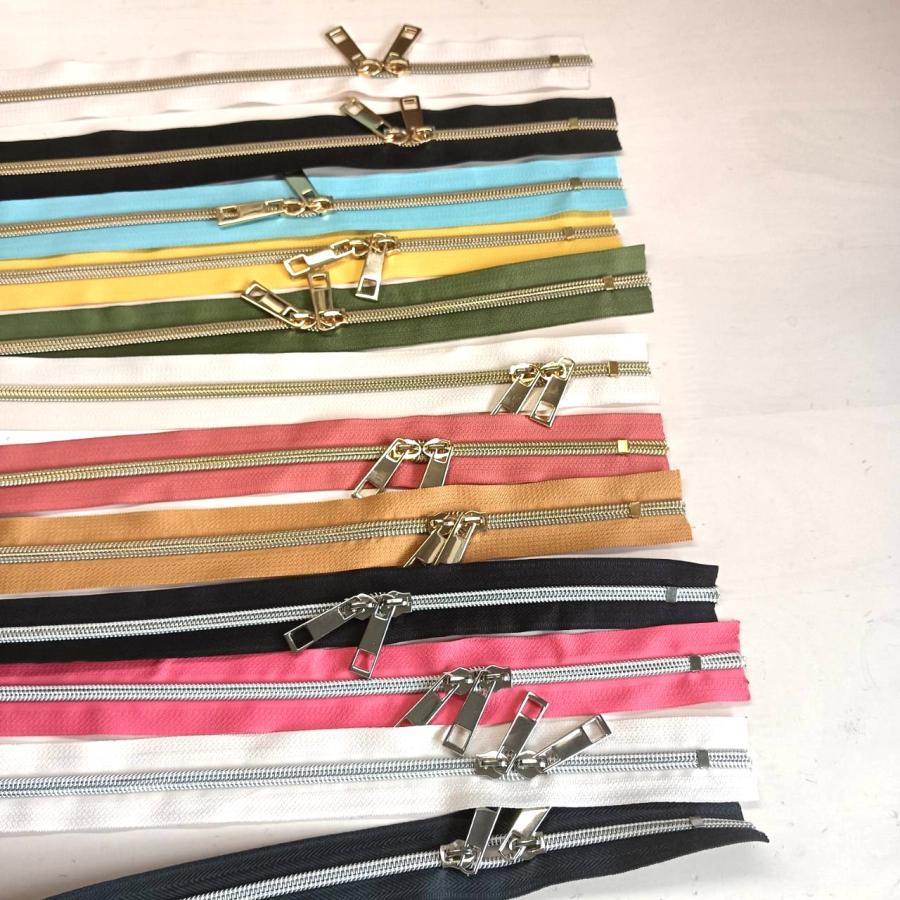 5番 両開きコイルファスナー 70cm 手芸 手芸用品 手作り ハンドメイド