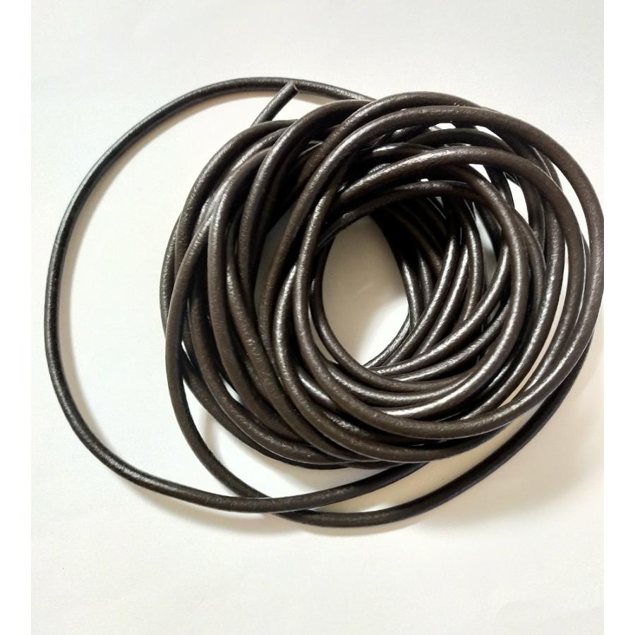 革ひも　6mm 本革　牛革ひも　1ｍ単位カット売り　レザーコート　【メール便OK】 |  | 02