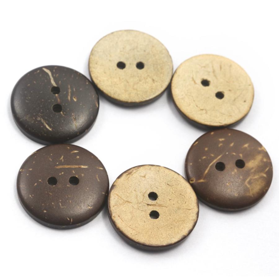 ココナッツボタン 手芸ボタン 20mm 25mm ハンドメイド手作り 天然素材