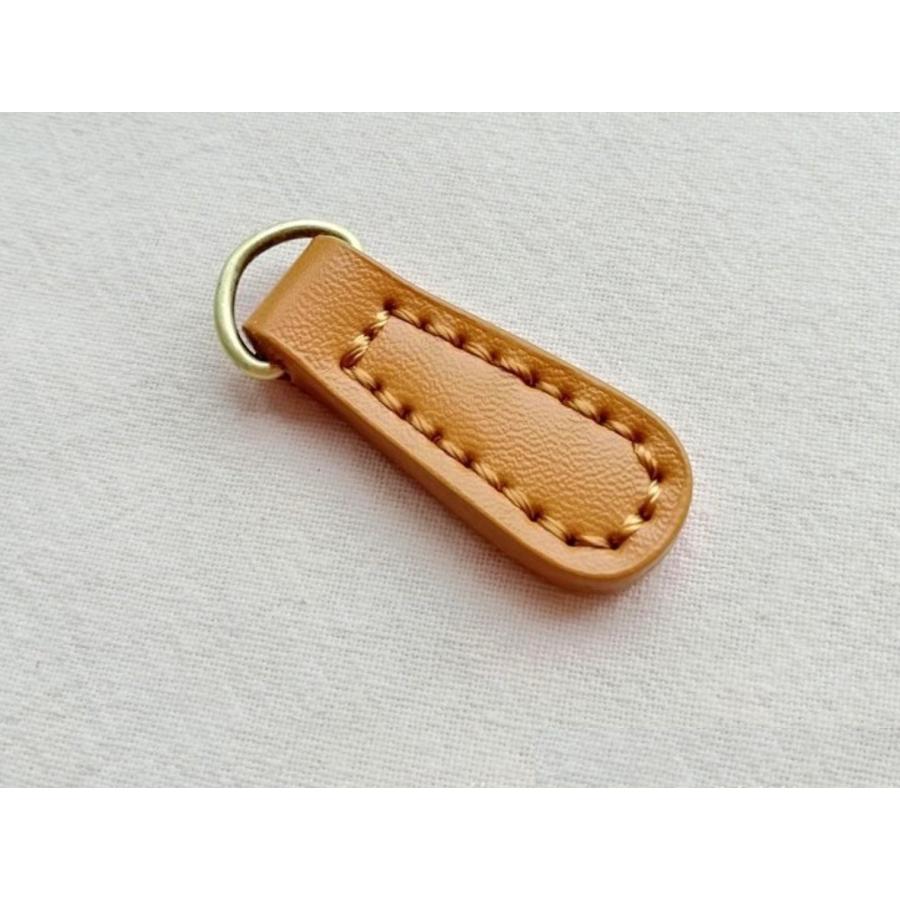 ファスナースライダー持ち手　引き手　交換パーツ 14色　レザー 皮革  手芸用品 手作り |  | 18