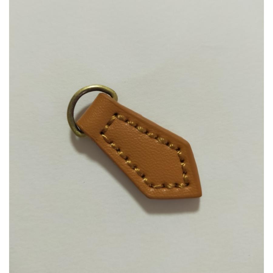 ファスナースライダー持ち手　交換パーツ 14色 　三角形　レザー 皮革 ファスナーチャーム 　手芸 手芸用品 手作り ハンドメイド 「メール便OK」 |  | 04